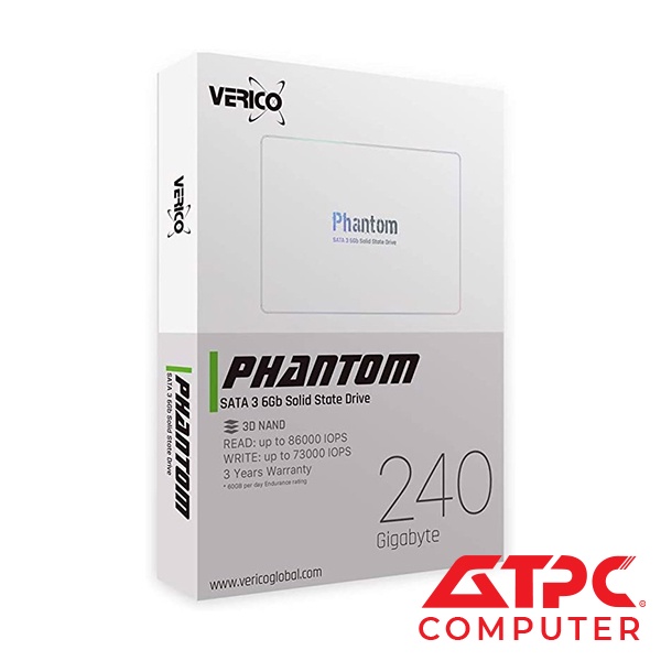 Ổ cứng SSD Verico Phantom 240GB S thumbnail