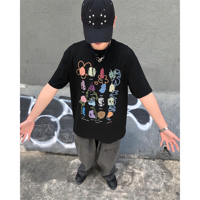 NRVP Áo Thun Cổ Tròn Oversize Thời Trang Hàn Quốc 2022 Cho Nữ