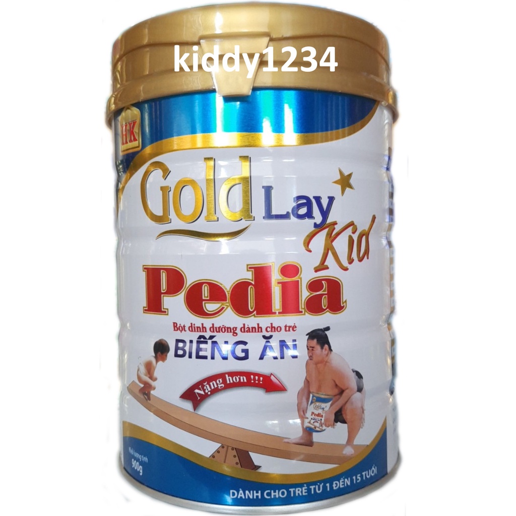 Combo 2 lon sữa Gold Lay Pedia 900g cho trẻ biếng ăn