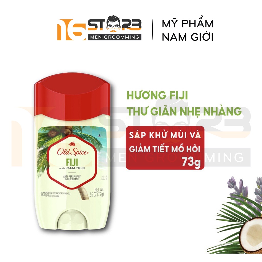 [Chính Hãng 100%] Sáp Khử Mùi Old Spice Timber, Fiji, Bearglove, Wolfthorn 73g/85g - Nhập Khẩu Mỹ