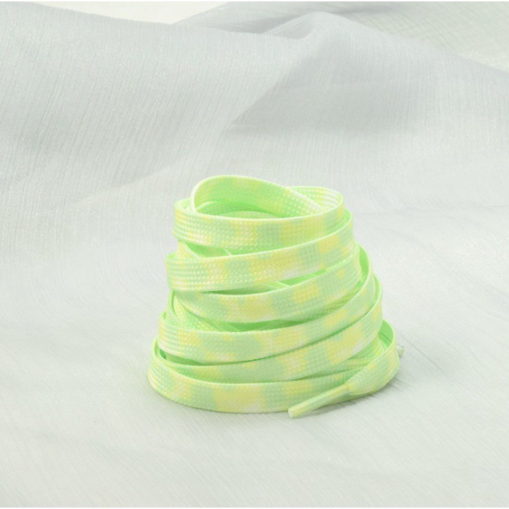 Dây Giày 7 màu Co Giãn Cầu Vồng Gradient, Dây Giày Sneaker Cá Tính, Custom giày