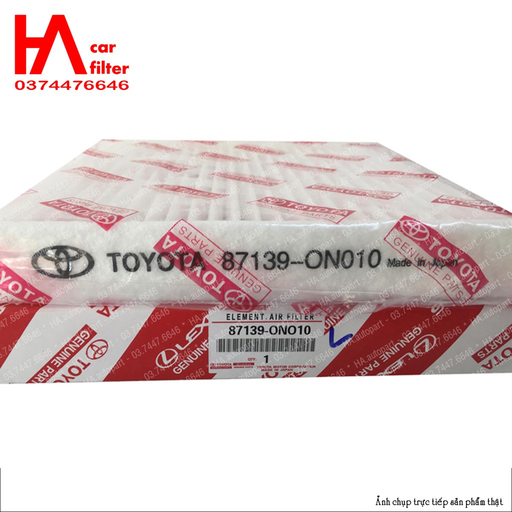 Lọc gió lưới điều hòa Vios, Altis, Innova 04-15, Fortuner 04-15, Hilux 04-15