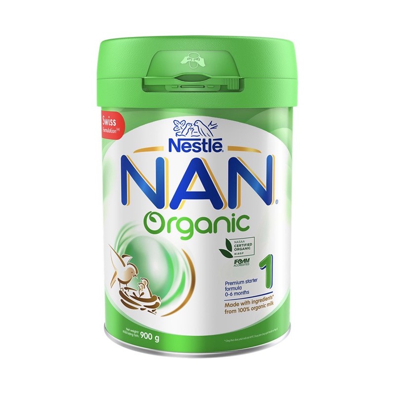 Sữa Bột Nestle NAN Organic 1 900g-HSD 15/10/2021