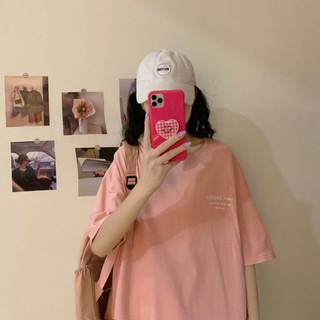 Áo thun tay lỡ Leisure time 😚😚🥰🥰