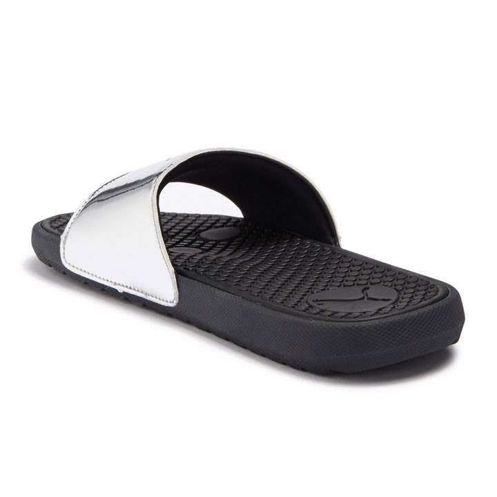 Dép Puma Cool Cat Metallic Women's Slide - Silver