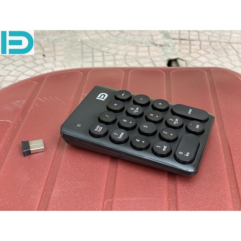 Bàn phím số không dây cao cấp - Forter IK6610 - Màu đen | BigBuy360 - bigbuy360.vn
