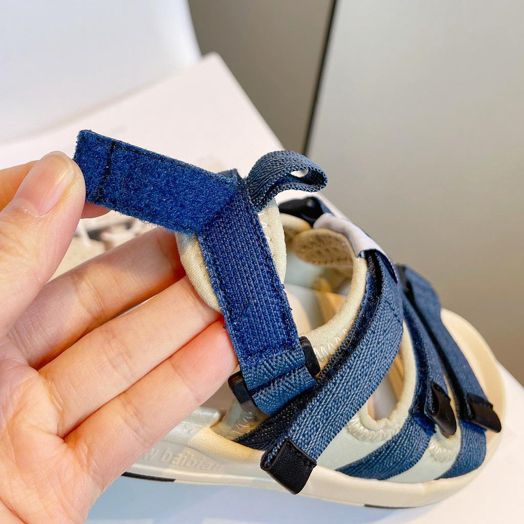 [21 - 30] Giày sandal 2 quai trơn cho bé G762 (Size lớn mục khác)