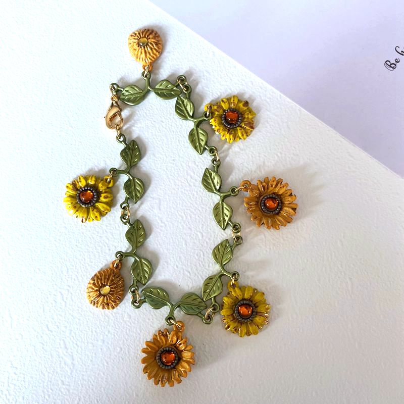 Bộ Khuyên Tai / Vòng Tay / Khuyên Tai Họa Tiết Bầu Trời Đầy Sao Nghệ Thuật Kiểu Tranh Van Gogh Lãng Mạn Tự Nhiên