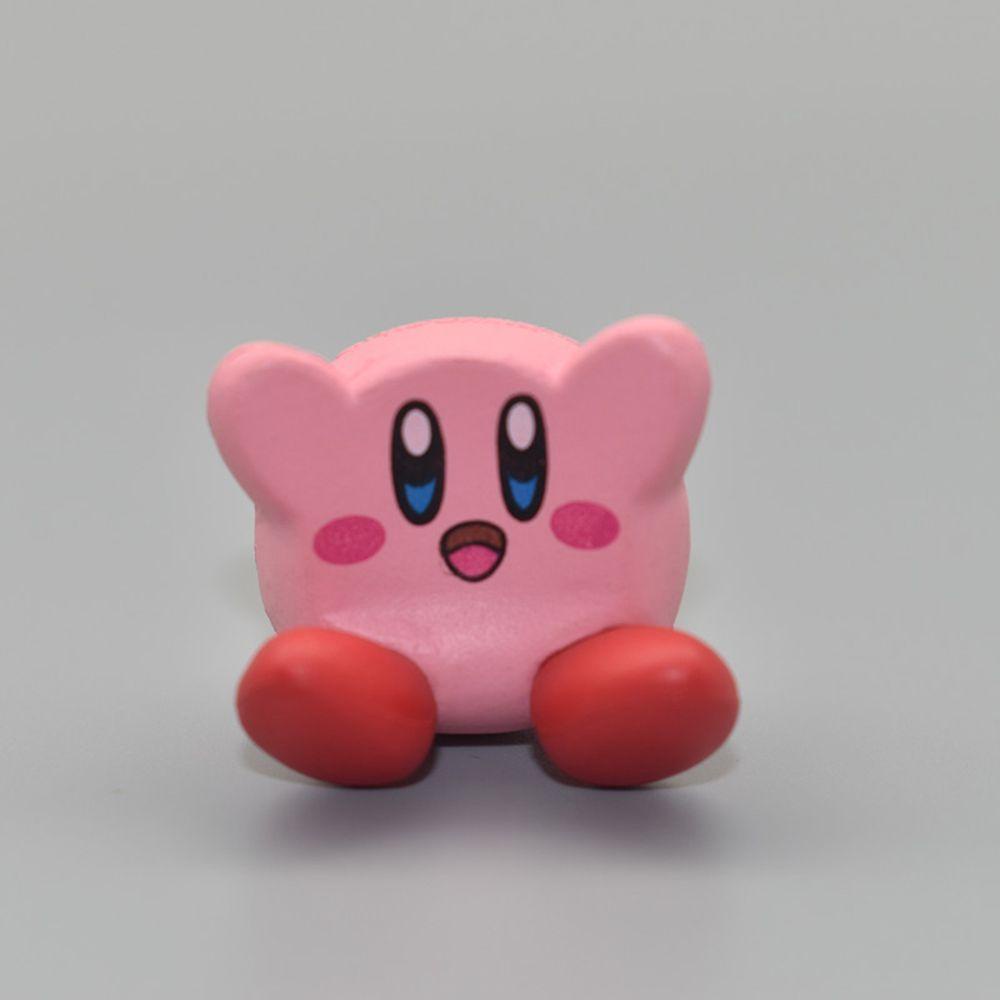 Dallas1 Mô Hình Đồ Chơi Kirby Mini Kèm Muỗng Hoạt Hình Đáng Yêu Dành Cho Trẻ Em