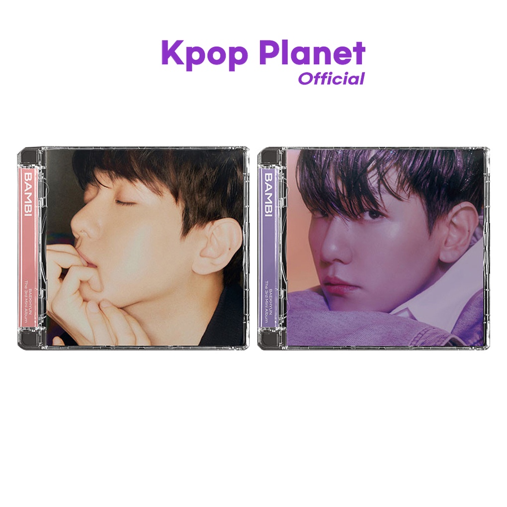 [Phiên bản JEWEL CASE] EXO BAEKHYUN - Mini Album thứ 3 [Bambi]