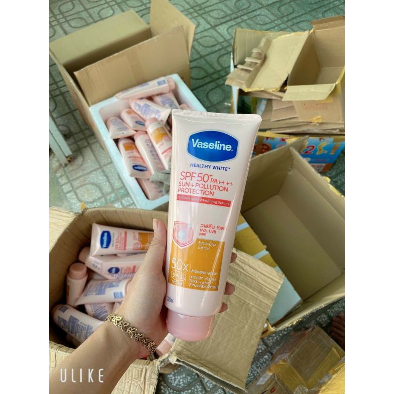 [HÀNG HOT] SỮA DƯỠNG THỂ VASELINE PERFECT SERUM 50X THÁI LAN TUÝP 320ML | BigBuy360 - bigbuy360.vn