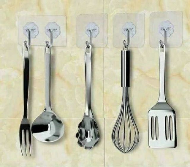 Combo 10 móc dán tường  N422