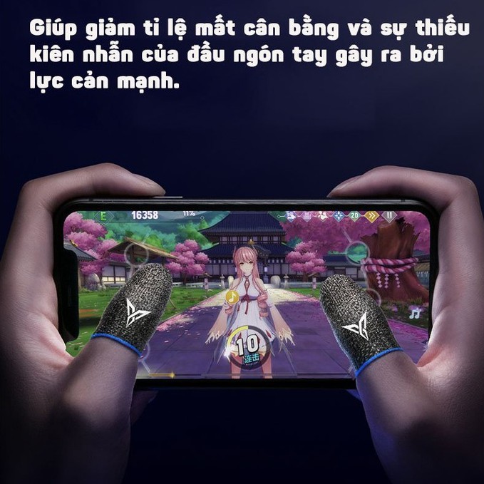 Flydigi Wasp Feelers 5 | Găng tay chơi game PUBG, Liên quân, chống mồ hôi, cực nhạy