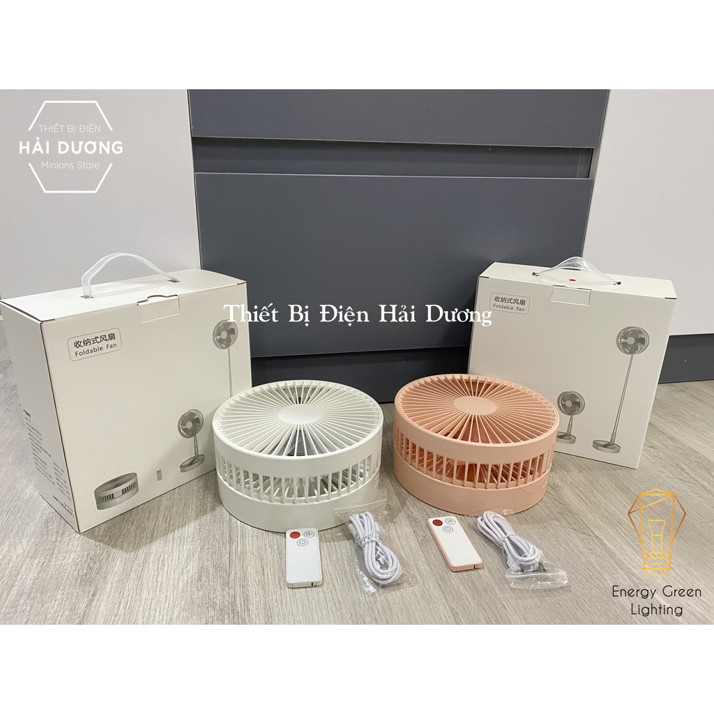 Combo 12 Quạt Tích Điện TN134 Có Khiển