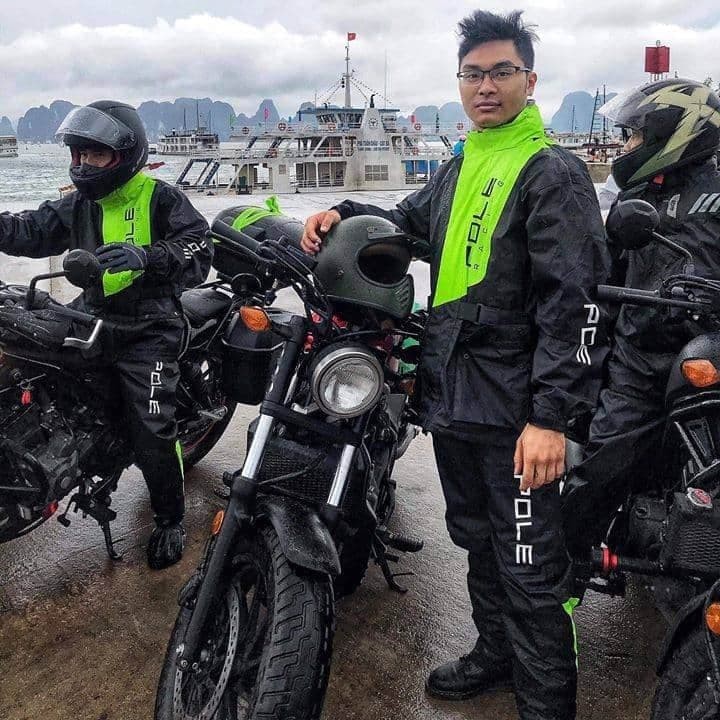 ÁO MƯA BỘ CAO CẤP POLE RACING