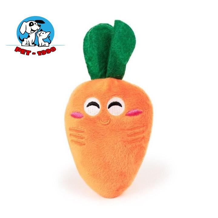 Đồ Chơi Nhồi Bông Hình Cà Rốt Cho Chó Mèo