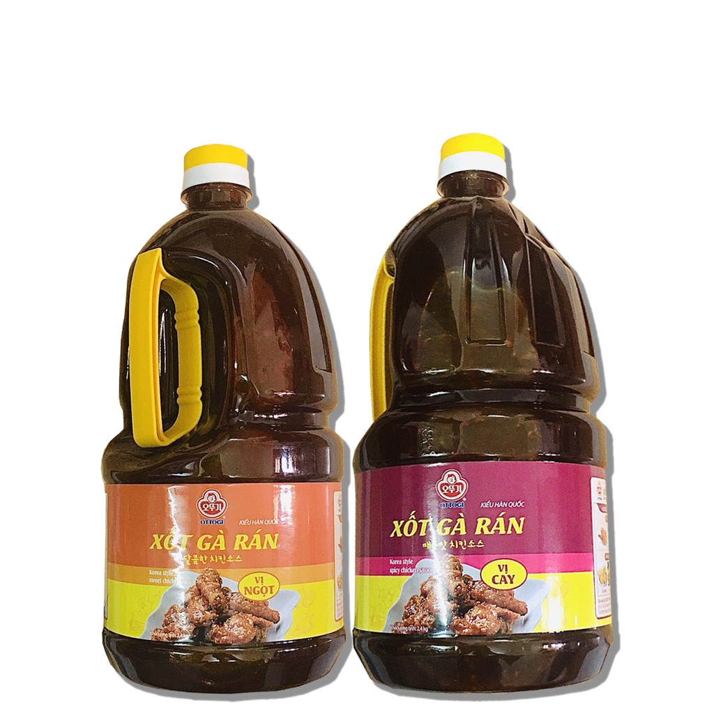 Sốt Gà Rán Vị Cay Ottogi Chai 2.4KG