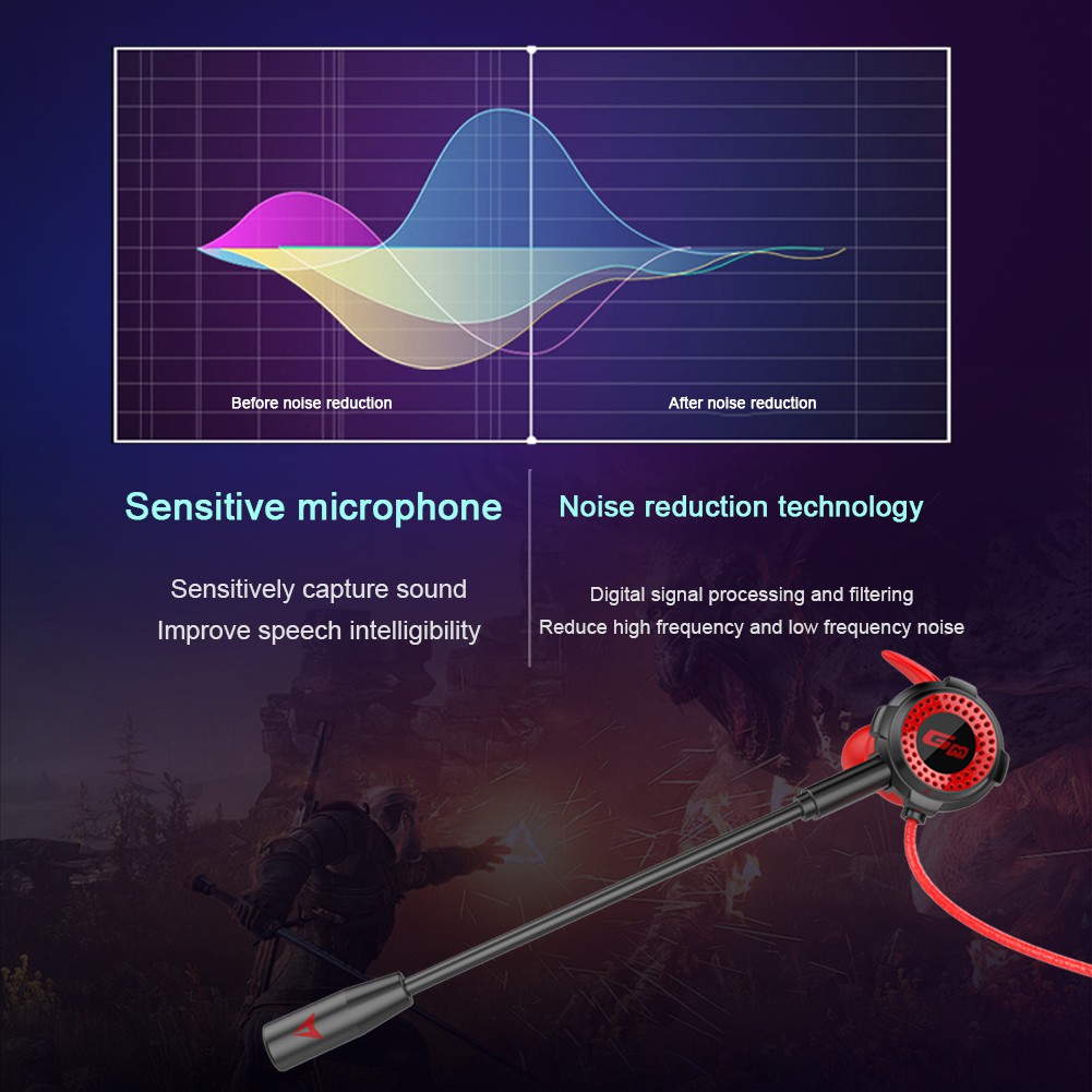 Tai Nghe Chơi Game G20 Jack 3.5mm Có Mic Và Phụ Kiện Tiện Dụng