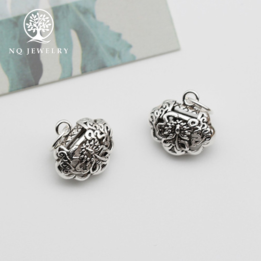 Charm bạc túi như ý treo - NQ Jewelry