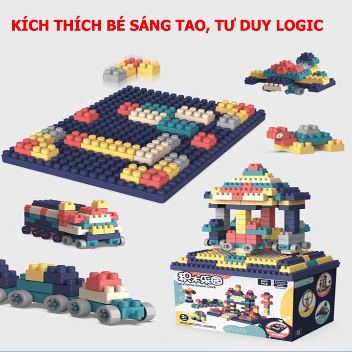 Mua ngay kẻo lỡ , bộ ghép hình đồ chơi Lego siêu an toàn dành cho trẻ nhỏ