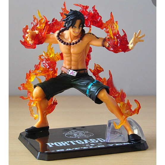 Mô Hình ACE Hỏa Quyền One Piece cao 15cm cực chất. Figure One Piece ACE