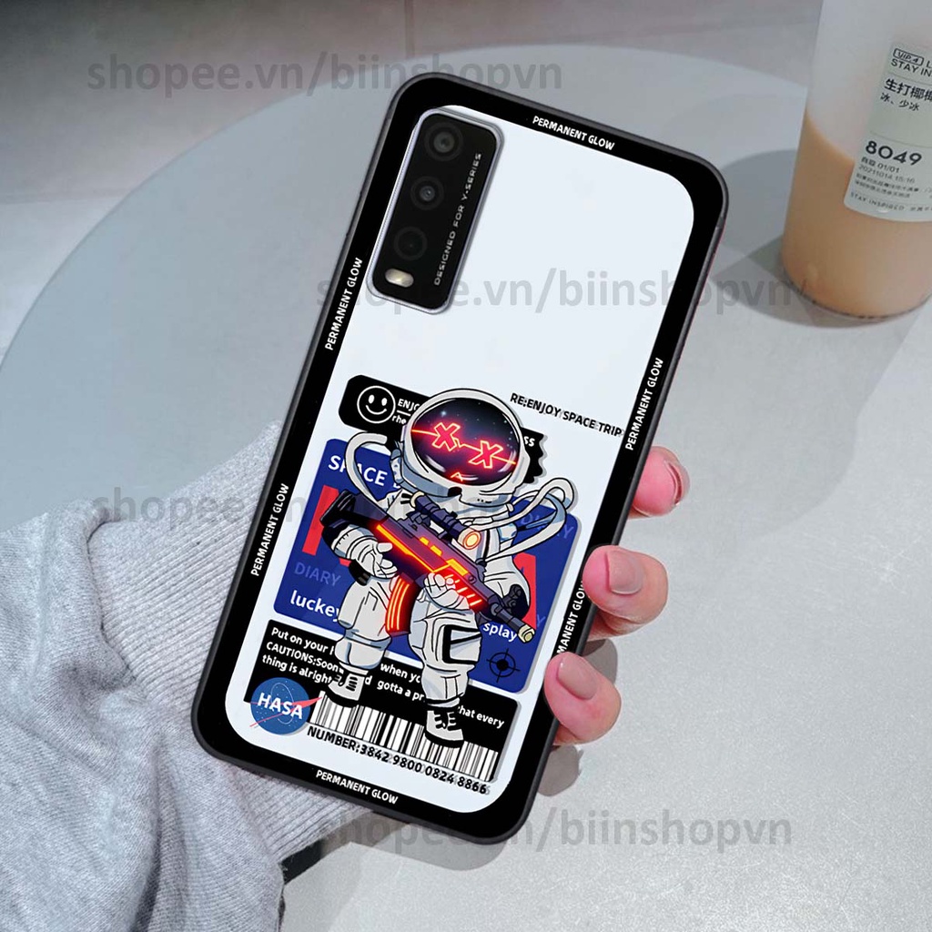 Ốp Vivo Y20 phi hành gia vũ trụ space.x siêu đẹp, thời trang