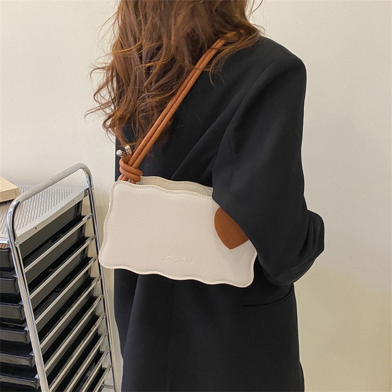 Túi đeo vai nữ đơn giản thời trang mùa thu phong cách phương Tây 2022