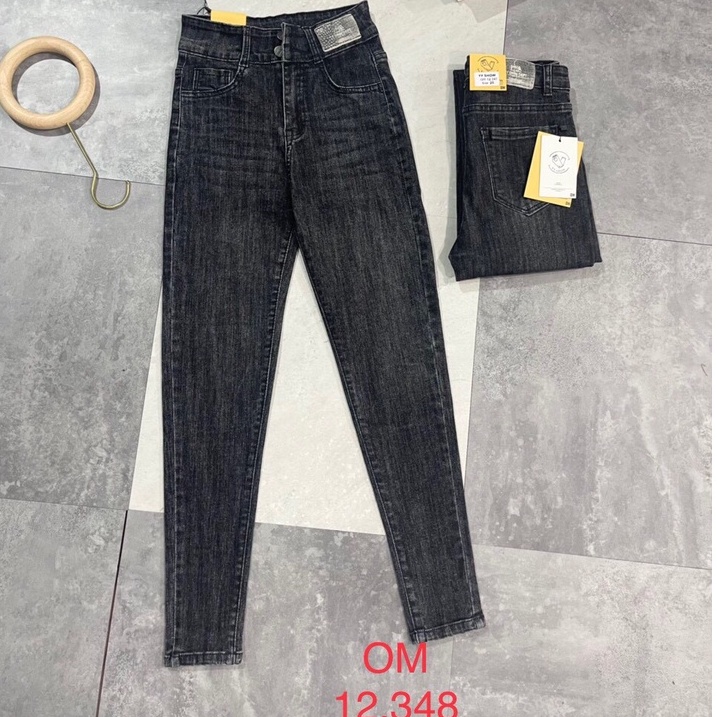 Quần jean ôm màu khói OM-12.348. SIÊU ĐẸP