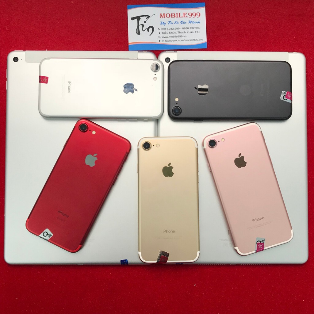 Điện Thoại iPhone 7 - 32GB /128GB Quốc Tế Chính Hãng - Zin Đẹp 99% Như Mới - MOBILE999