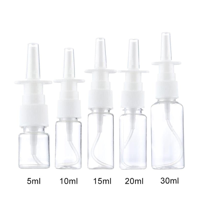 Set 5 Chai Rỗng Dạng Xịt Dùng Để Đựng Mỹ Phẩm Khi Trang Điểm