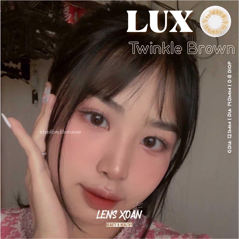 ÁP TRÒNG LUX TWINKLE BROWN