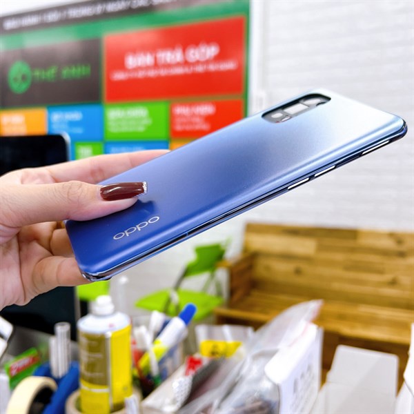 Blacket Nắp lưng + benzen Oppo Reno 4 zin đẹp gói hàng kỹ, hàng như hình