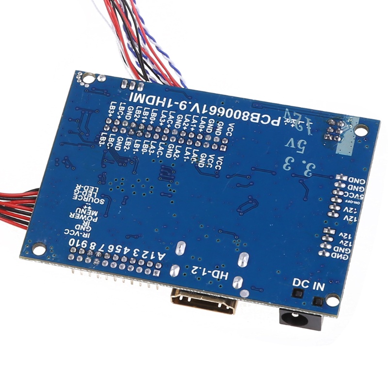 Bo Mạch Điều Khiển Chuẩn 40Pin 6pin Cho Raspberry PI 3 LP156WH2