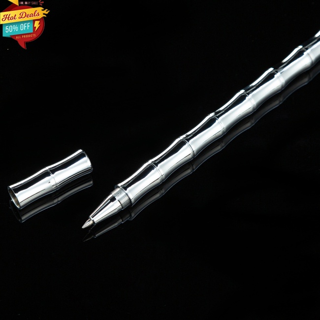 Bút Bi Bằng Đồng Thau Ngòi 0.5mm Màu Sắc Đơn Giản