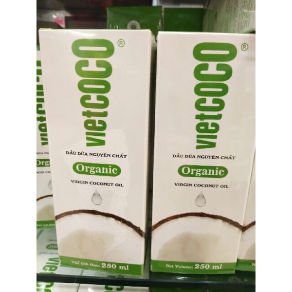 Dầu dừa nguyên chất Organic Vietcoco dạng vòi xịt 130ml,250ml,500ml