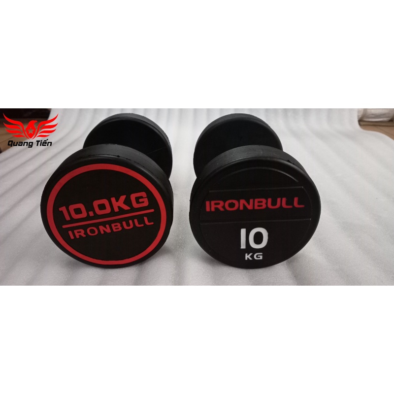 Tạ tay thép bọc cao su IronBull IR04 nhập khẩu 7,5kg ( giá 1 quả )