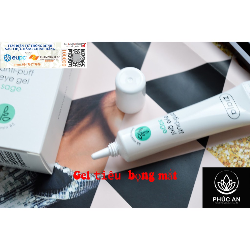 Kem tiêu bọng mắt - Serum tan bọng mắt, giảm tình trạng sụt mí đăng độ đàn hồi - Ziaja 15ml | BigBuy360 - bigbuy360.vn