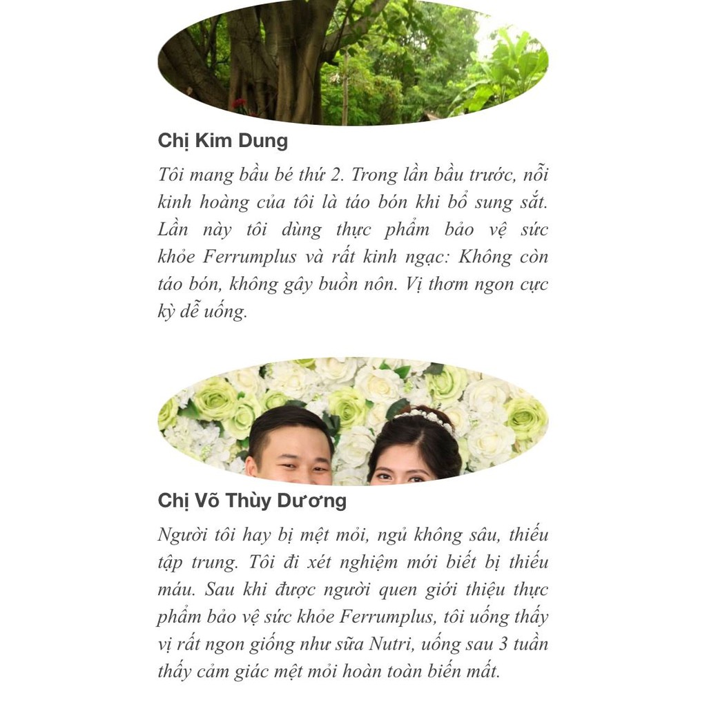 Siro sắt Ferrumplus 120 ml  - Bổ sung Sắt cho mọi đối tượng, không tanh, không táo bón