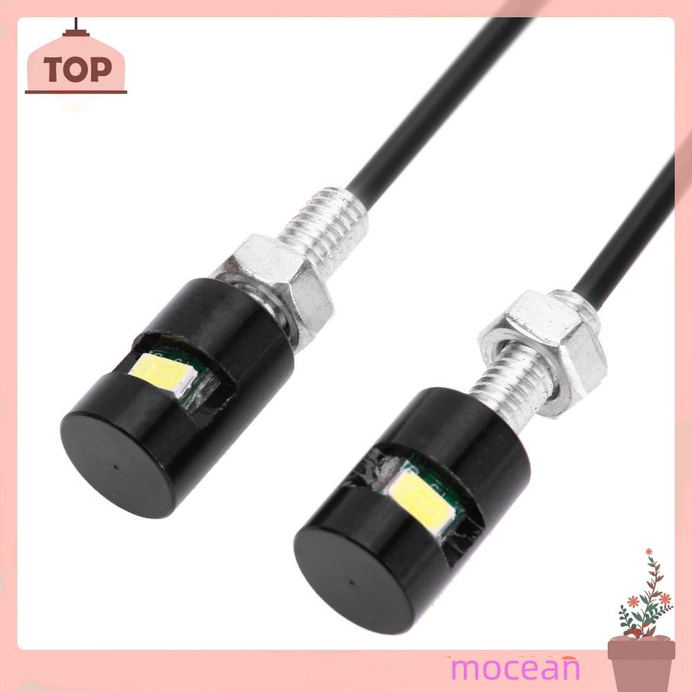 Set 2 Đèn Led 12v Gắn Biển Số Xe Ô Tô / Mô Tô