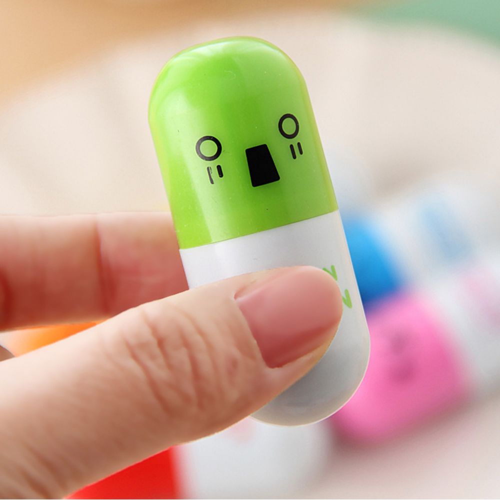 Bút bi kiểu viên thuốc sáng tạo thu gọn được tiện dụng
