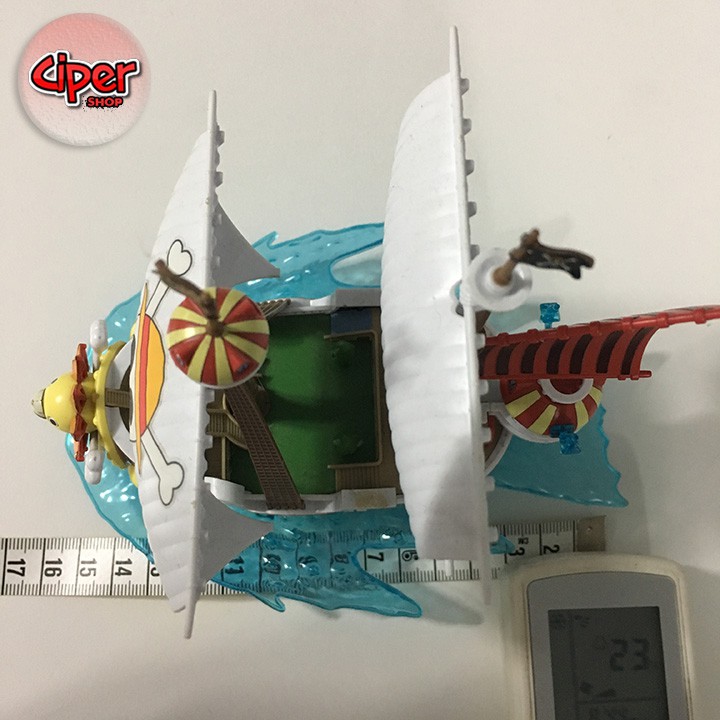 Loại 16cm - Mô hình thuyền tàu Thousand Sunny mũ rơm luffy one piêc thuyền sunny