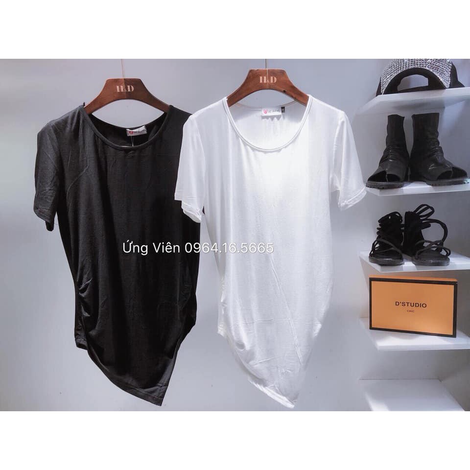 Áo zúm eo vạt chéo.