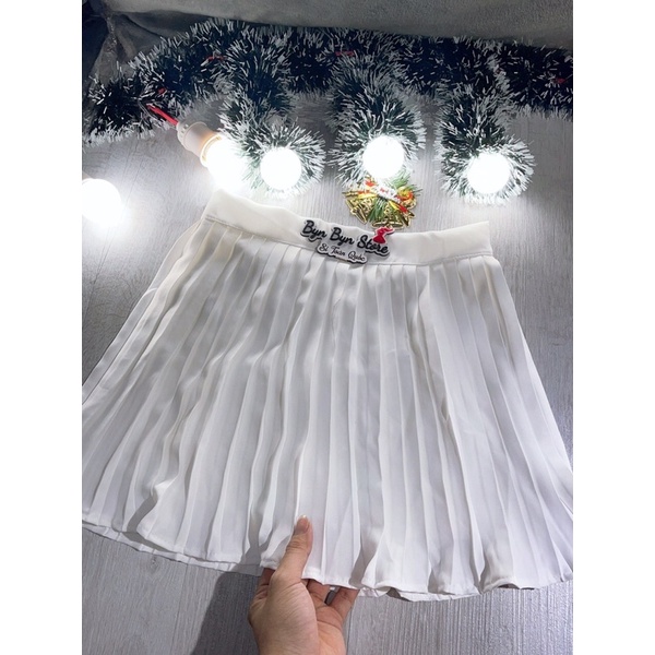 CHÂN VÁY DẬP LY MỘT TẦNG XOÈ XINH ĐẸP UK ALOHASHOP91