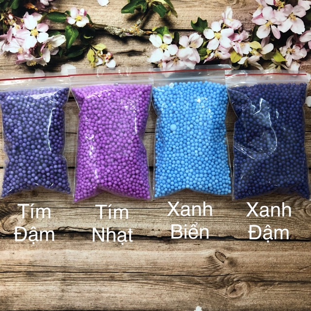 [Slime] Xốp Màu Hạt To