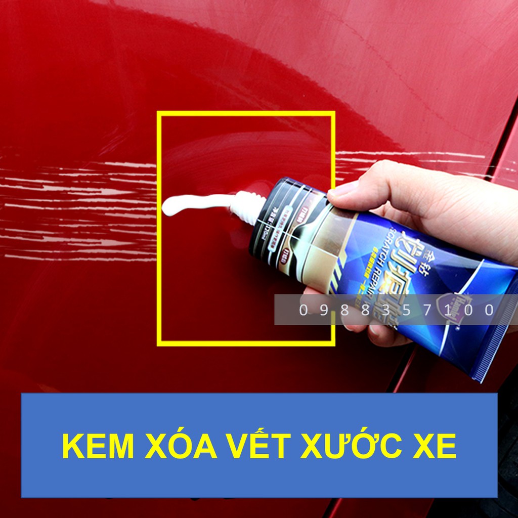 [NỘI ĐỊA TRUNG] Kem xóa vết xước ô tô, xe máy, tất cả các màu xe ô tô, xe máy