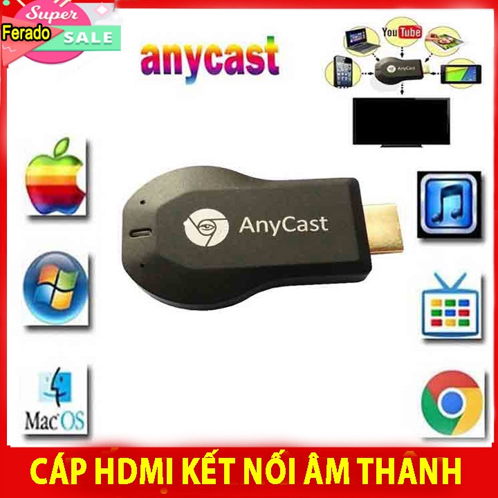 [GIÁ SỐC] Cáp kết nối tv với điện thoại không dây HDMI siêu rẻ siêu chất lượng