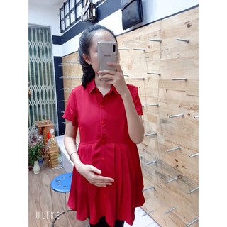 Áo bầu công sở kết hợp sau sinh ke726