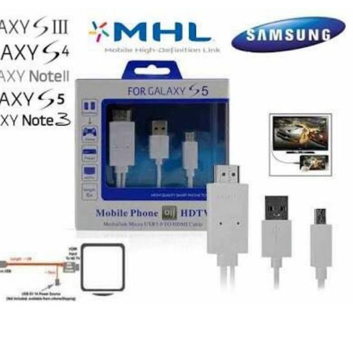Dây Cáp Chuyển Đổi 2 Trong 1 Cổng MICRO USB HDMI / MHL SAMSUNG