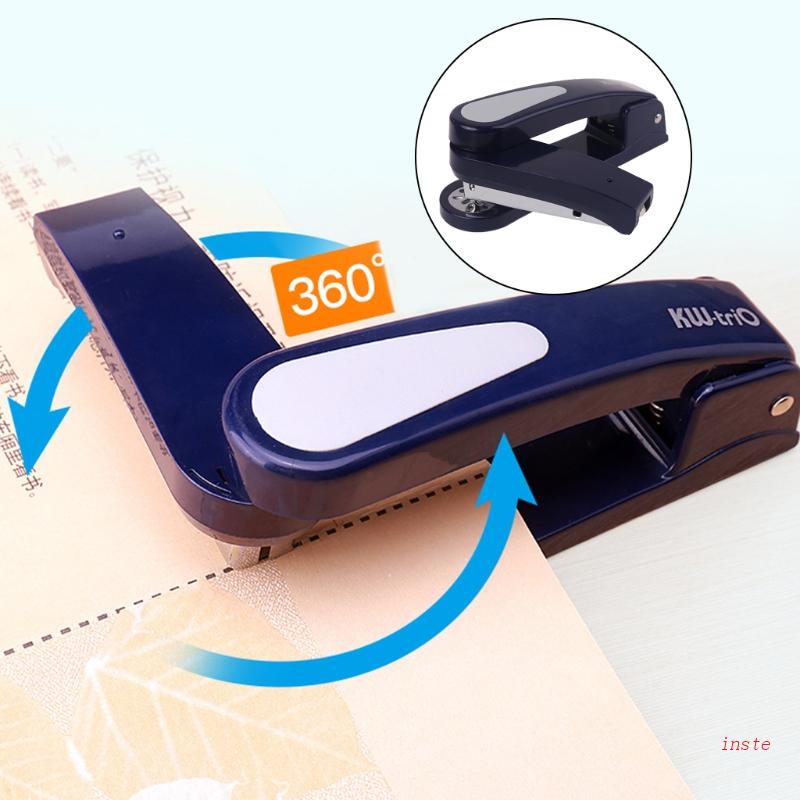 Máy Dập Ghim 2-25 Tờ Giấy A4 Xoay 360 Độ Tiện Dụng