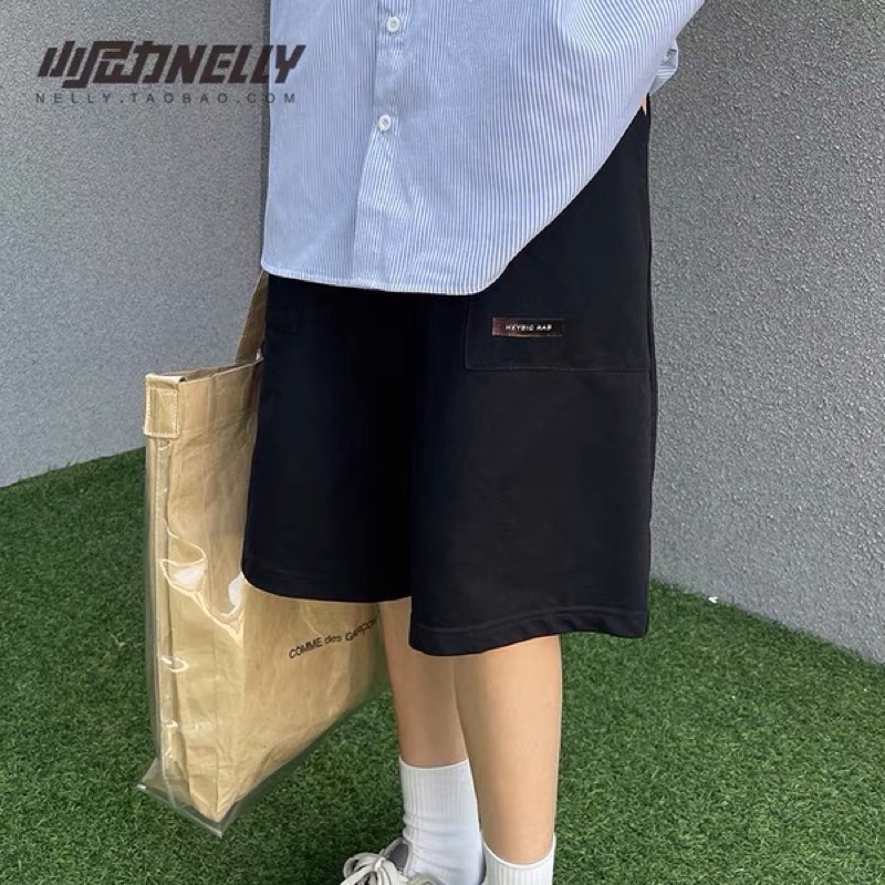 Quần đùi nelly nỉ sale (có sẵn) heybig rab